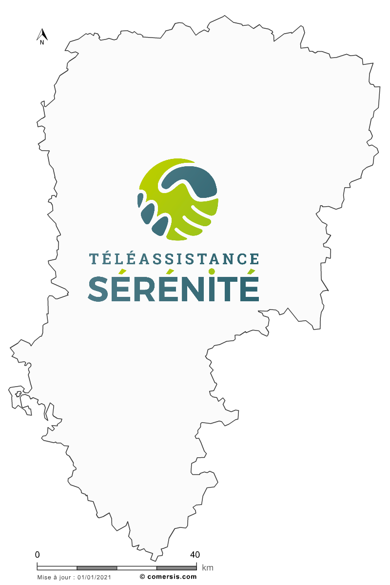 map téléassistance Aisne (02)