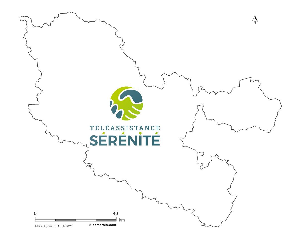 map téléassistance Moselle (57)