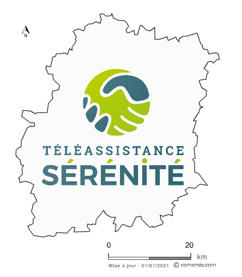 map téléassistance Essonne (91)