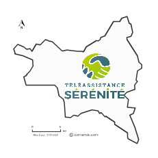 map téléassistance Seine-Saint-Denis (93)
